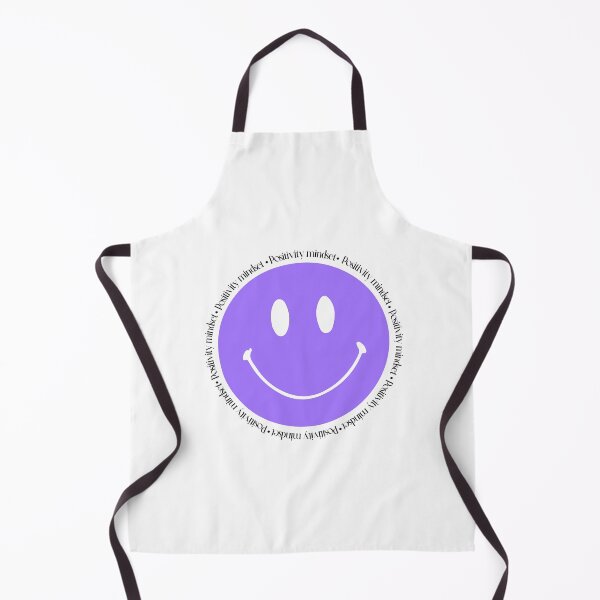 Item preview, Positivity mind set. purple smiley face designed and sold by TuArmarioOnline.