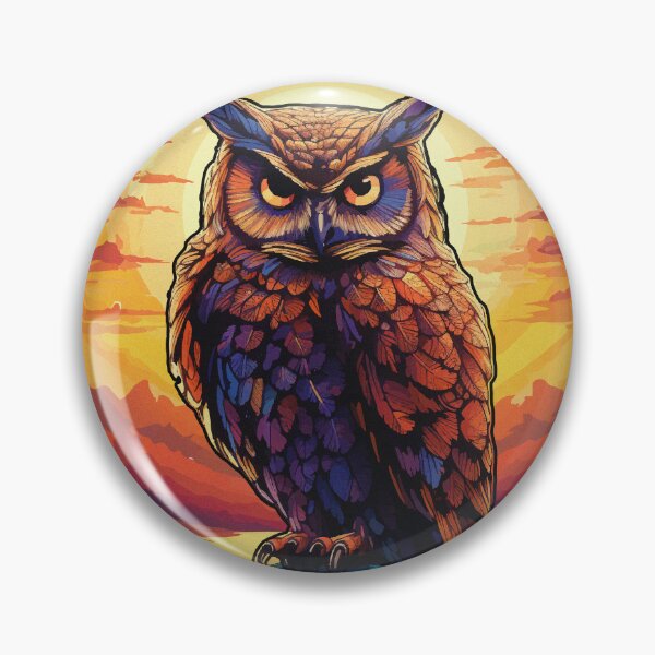 Item preview, Owl in Sunset designed and sold by jojolix.