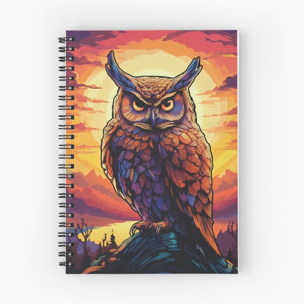 Item preview, Owl in Sunset designed and sold by jojolix.