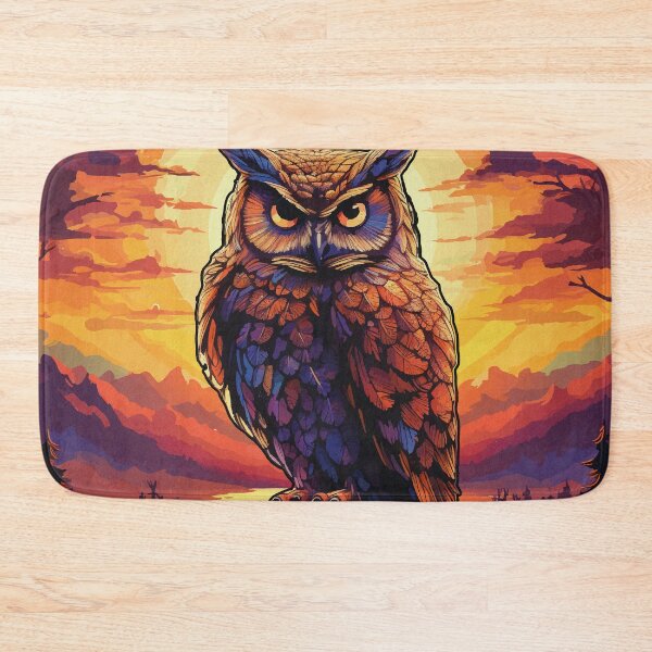 Item preview, Owl in Sunset designed and sold by jojolix.