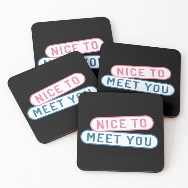 Item preview, NICE TO MEET YOU designed and sold by LethaBra.