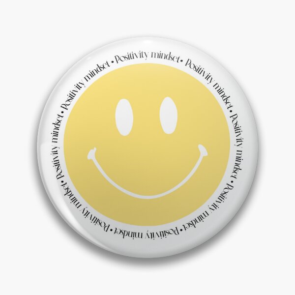 Item preview, Positivity mind set. yellow happy face designed and sold by TuArmarioOnline.