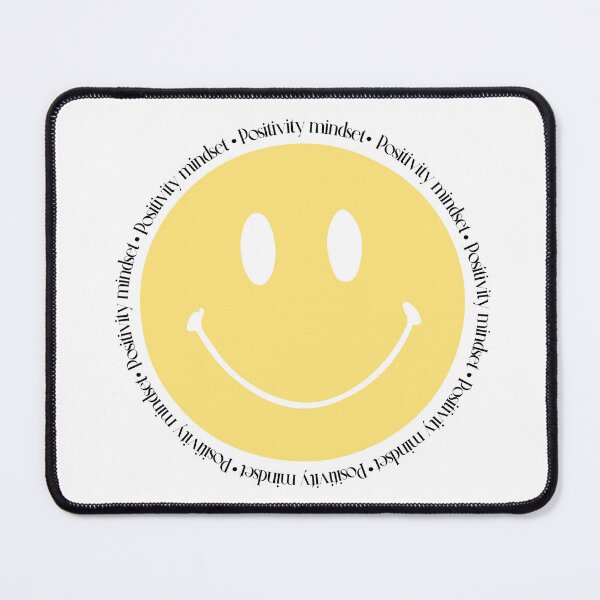 Item preview, Positivity mind set. yellow happy face designed and sold by TuArmarioOnline.