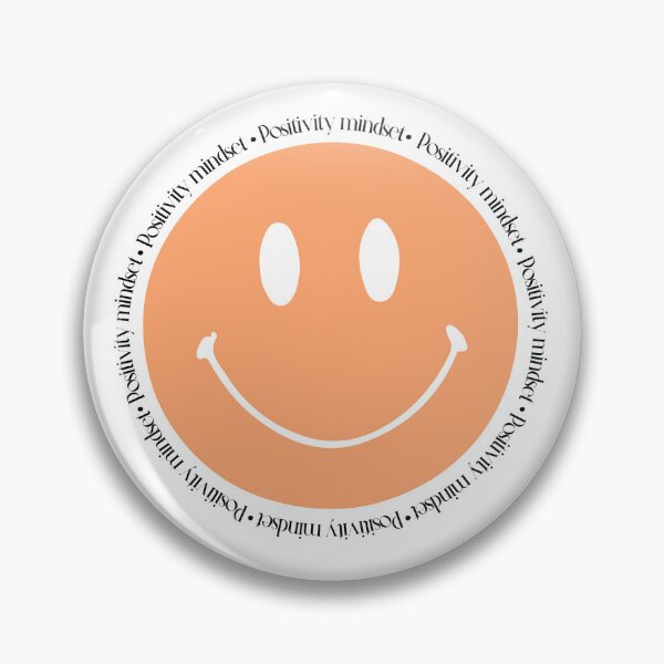 Item preview, Positivity mind set. orange happy face designed and sold by TuArmarioOnline.