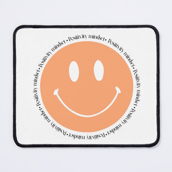 Item preview, Positivity mind set. orange happy face designed and sold by TuArmarioOnline.