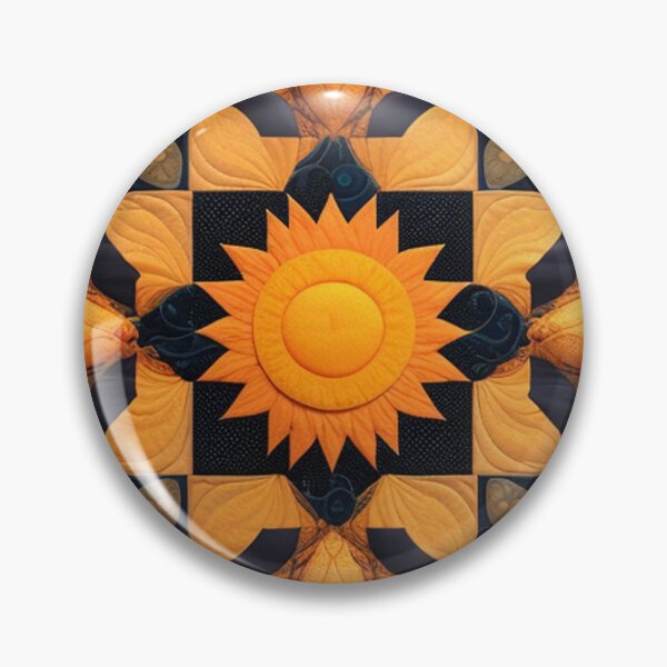 Item preview, Sun quilt pattern  designed and sold by Roxburylane.
