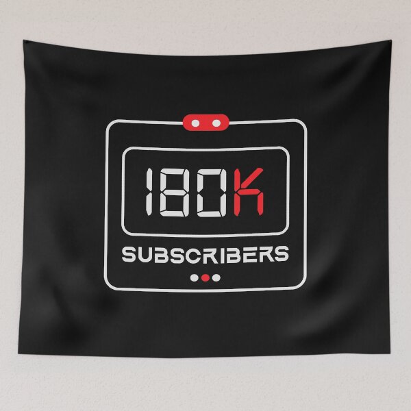 Item preview, 180k Subscribers designed and sold by Limerich.