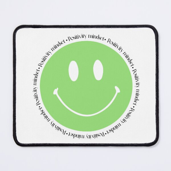 Item preview, Positivity mindset. green happy face designed and sold by TuArmarioOnline.