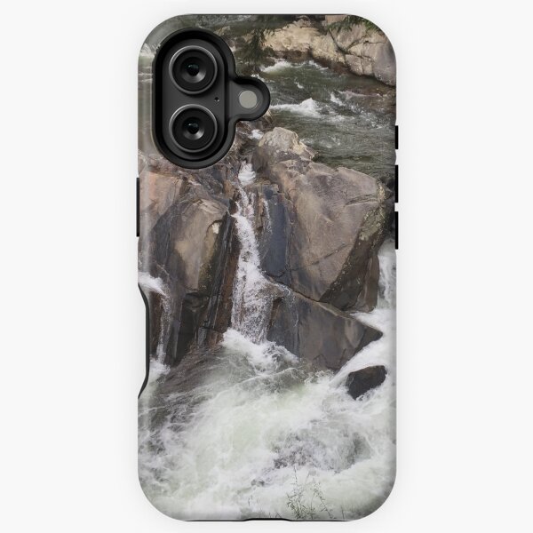 Three small waterfalls iPhone Tough Case