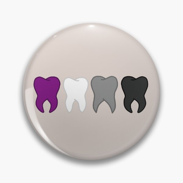 Item preview, Asexual Pride Teeth designed and sold by thehippiehygienist.