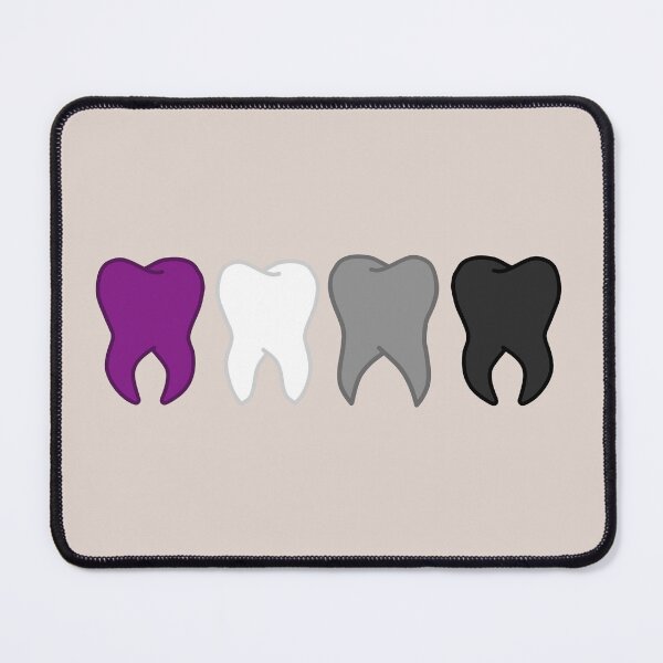 Item preview, Asexual Pride Teeth designed and sold by thehippiehygienist.