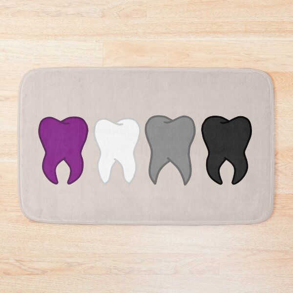 Item preview, Asexual Pride Teeth designed and sold by thehippiehygienist.