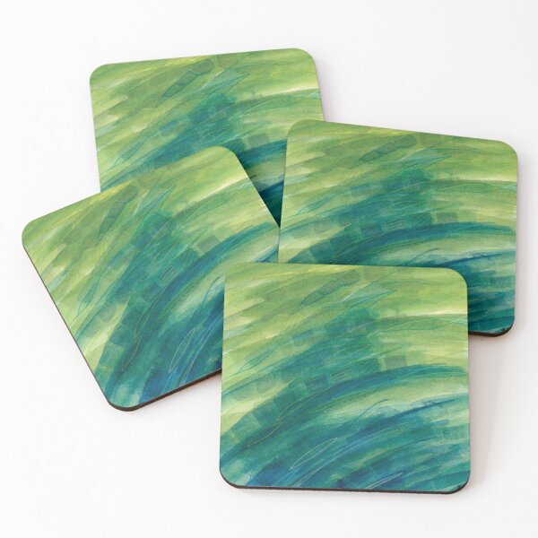 Item preview, Green Sea Blue Seaweed designed and sold by Alexandria Levin.