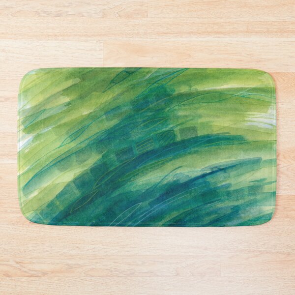Item preview, Green Sea Blue Seaweed designed and sold by Alexandria Levin.