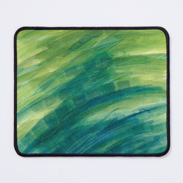 Item preview, Green Sea Blue Seaweed designed and sold by Alexandria Levin.