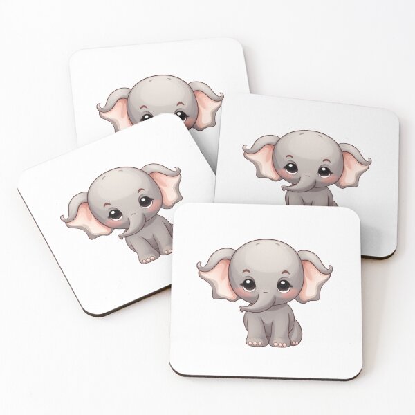 Item preview, cute kawaii japan elephant designed and sold by OLX4VA.