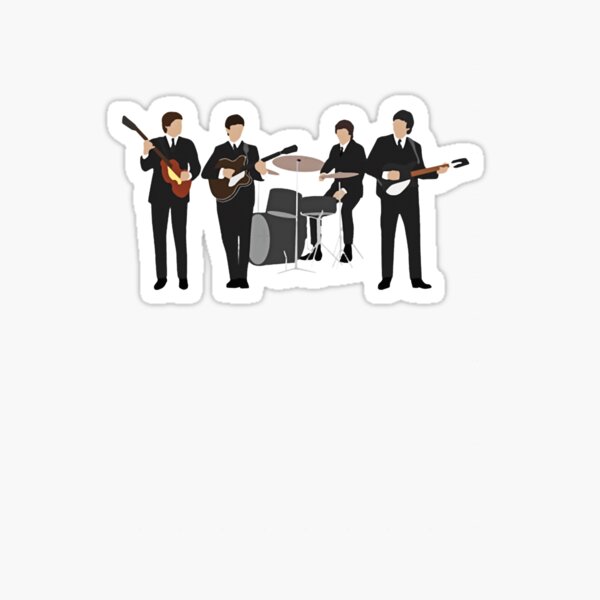 100 Stickers Pegatinas Rock Bands Beatles Etc Vs Agua