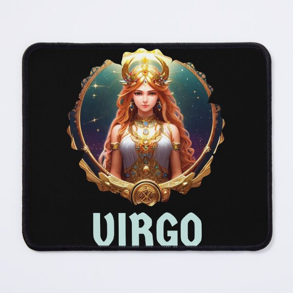 Item preview, Virgo Zodiac Goddess Anime Girl designed and sold by Hellofriendco.