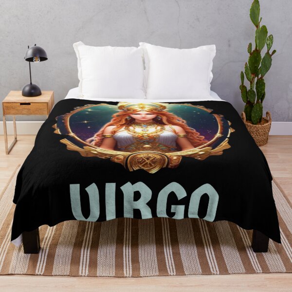 Item preview, Virgo Zodiac Goddess Anime Girl designed and sold by Hellofriendco.