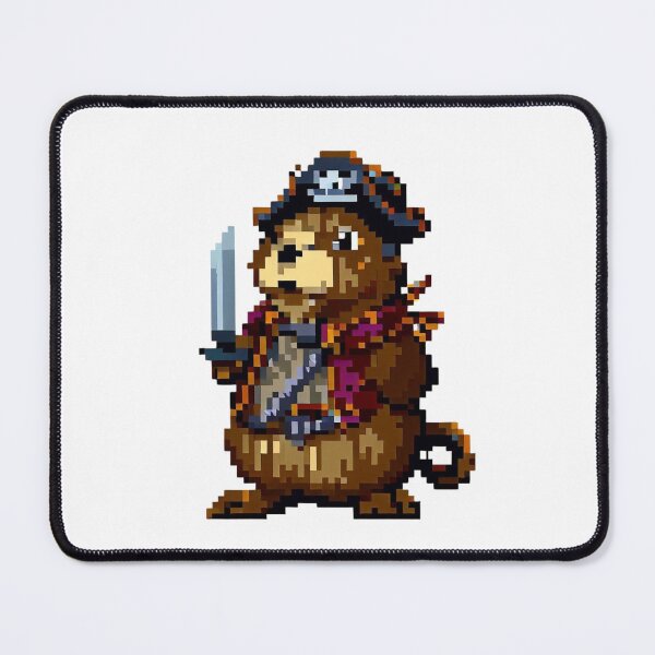 Item preview, Fancy pirate marmot designed and sold by GroundhogMs.