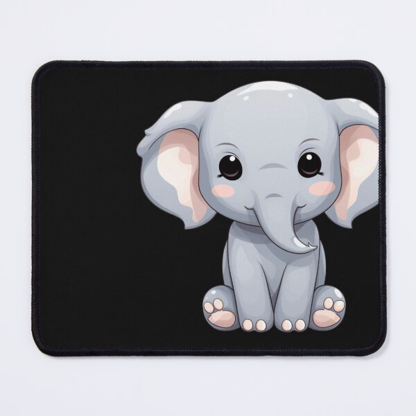 Item preview, cute little kawaii japan elephant designed and sold by OLX4VA.
