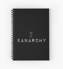 Xanarchy Spiral Notebook