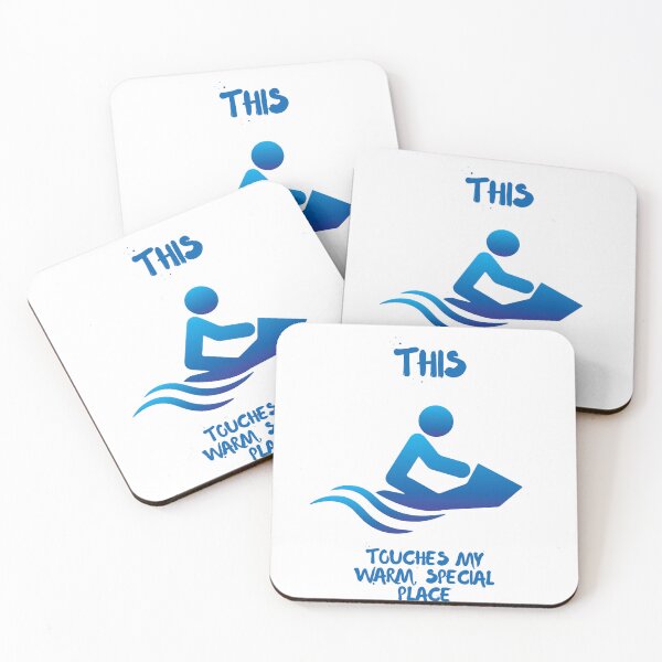 Item preview, This Touches my Warm, Special Place - JET SKIING (variant) designed and sold by PoppysPrintings.