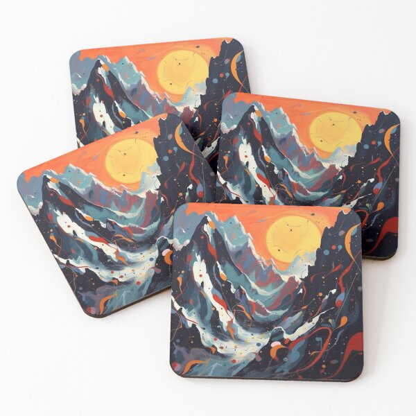 Item preview, Summits. Abstraction. designed and sold by SBD-Shop.
