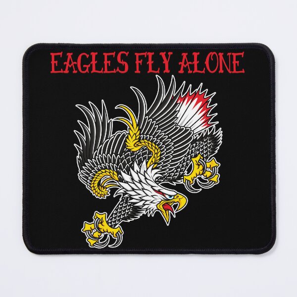 Item preview, Eagles Fly Alone Traditional Old School Tattoo designed and sold by Creative--Style.