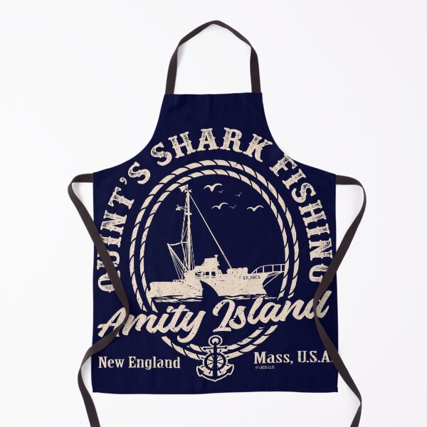 Item preview, Quint's Shark Fishing (Universal © UCS LLC) designed and sold by Alema Art.