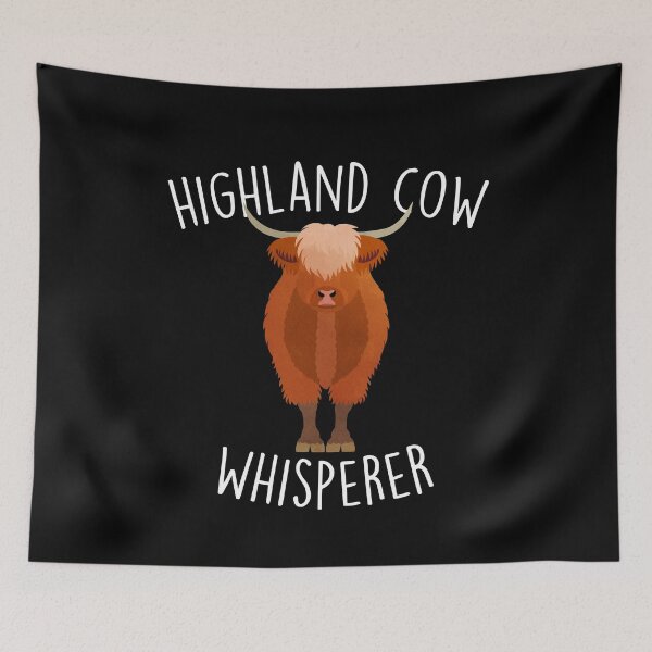 Item preview, Highland Cow Whisperer designed and sold by Clara Hollins.