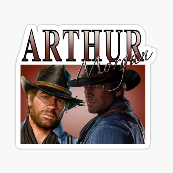 Arthur Morgan Appreciation Sticker for Sale by Lara Frost