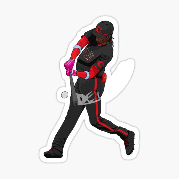 Aristides Aquino Cincinnati Reds Women's Black 2023 City Connect