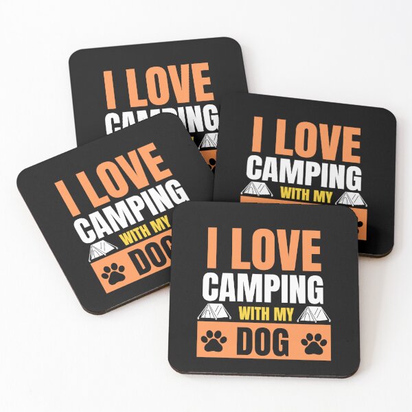 Item preview, I Love Camping WIth My Dog designed and sold by Peter Stawicki.