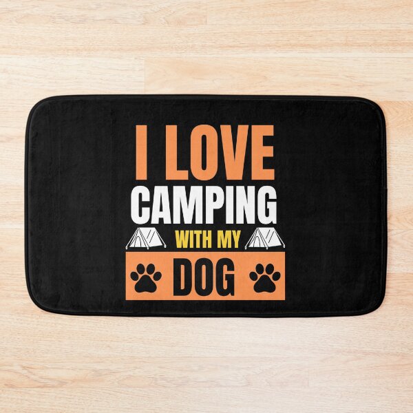 Item preview, I Love Camping WIth My Dog designed and sold by Peter Stawicki.
