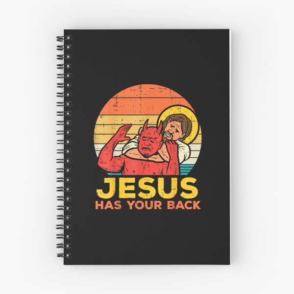 Item preview, Jesús tiene tu espalda Jiu Jitsu Retro Christian Hombres Mujeres Niños designed and sold by hg6evarog.