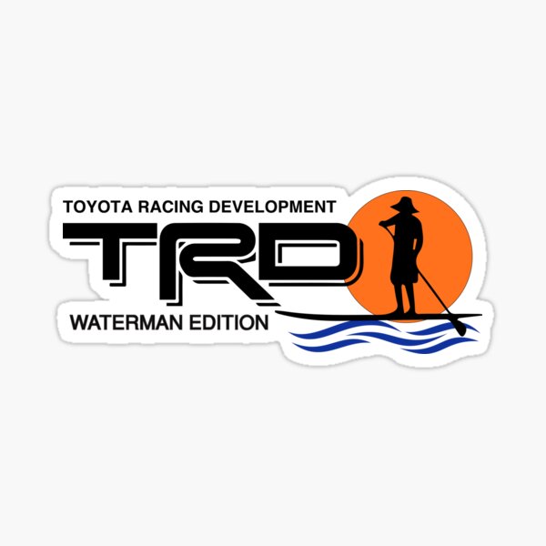 Toyota TRD 4x4 Sticker for Sale by expressitdecal