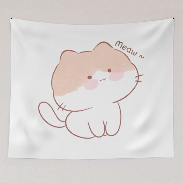 Item preview, Cartoon cat, meaw  designed and sold by PinkMocha.