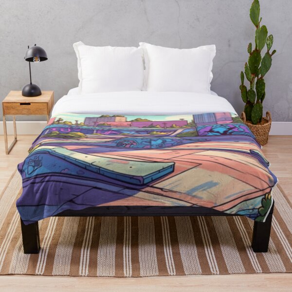 Item preview, Beautiful painting of a graffiti skate park designed and sold by SPECTRA005.
