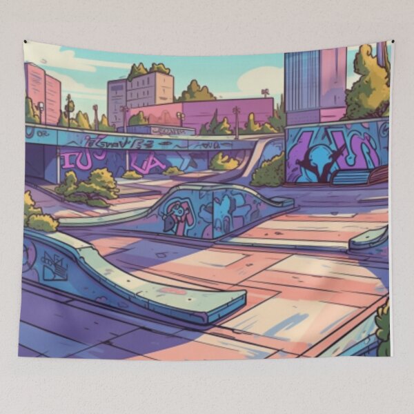 Artikelvorschau, Wunderschönes Gemälde eines Graffiti-Skateparks entworfen und verkauft von SPECTRA005.