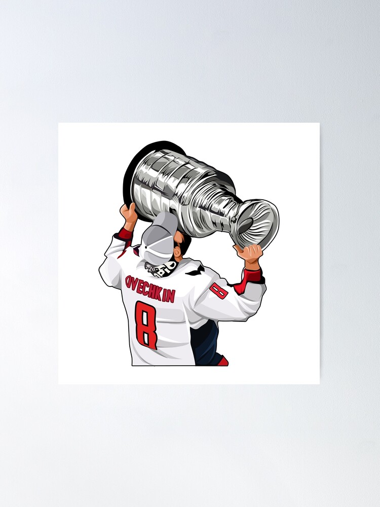 Alex Ovechkin Stanley Cup Poster