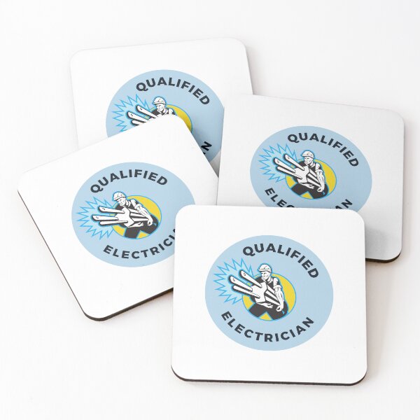 Item preview, Qualified electrician designed and sold by SmSm Main Street.