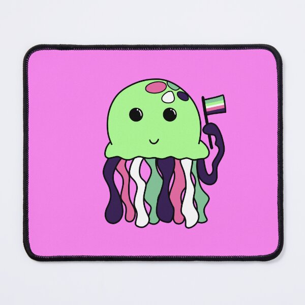 Item preview, Alternative alexigender flag jellyfish designed and sold by bookwoof.