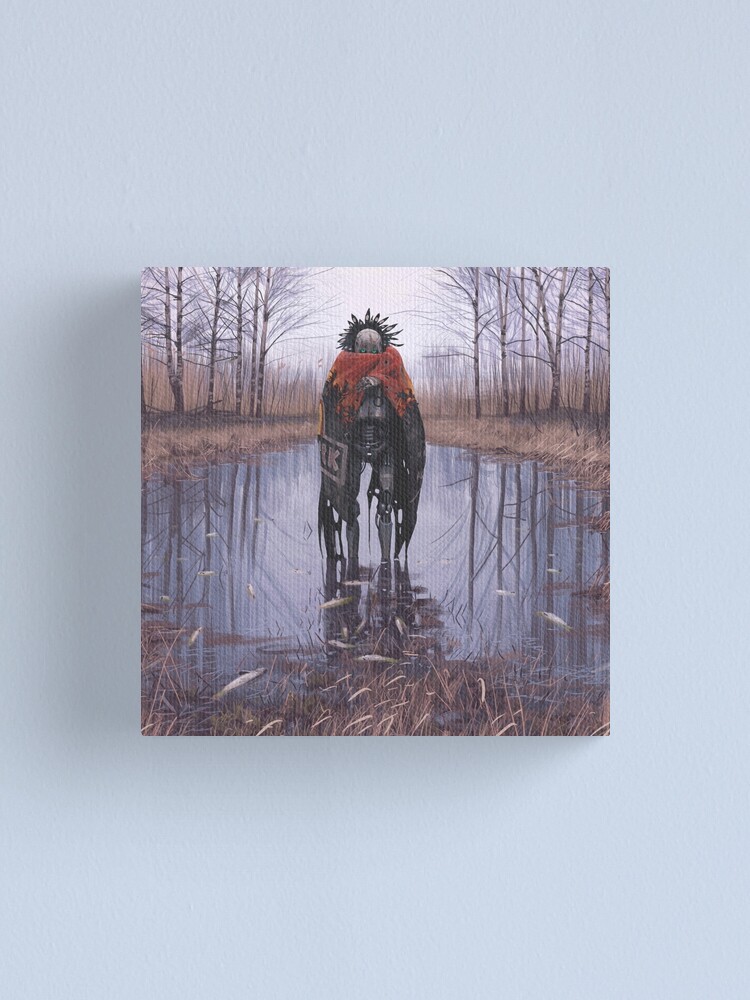 Alternate view of Vagabonds - Dead Fish Canvas Print