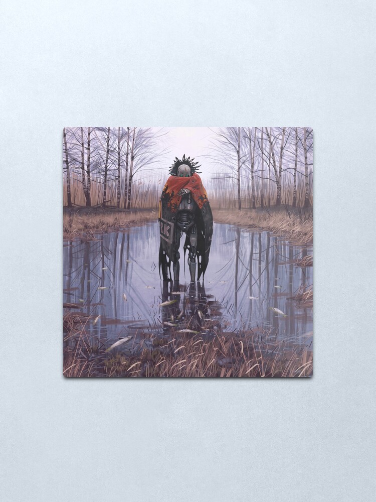 Alternate view of Vagabonds - Dead Fish Metal Print