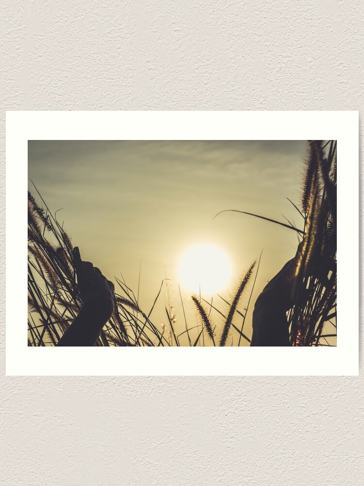 Alternate view of Let me see the sun Art Print