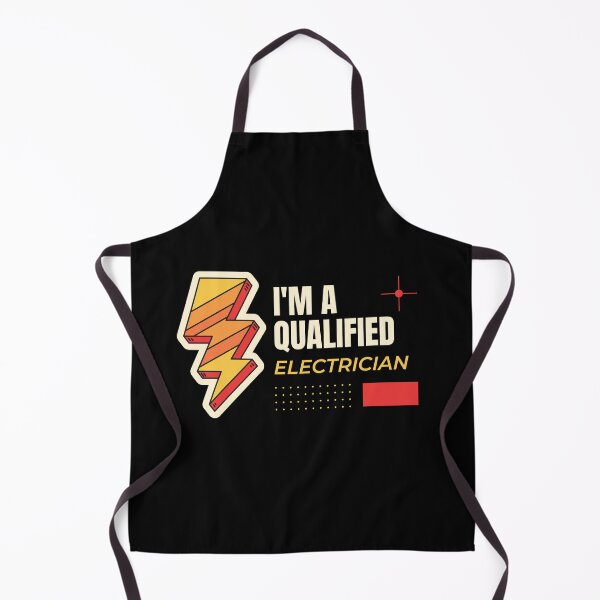 Item preview, Qualified electrician designed and sold by SmSm Main Street.