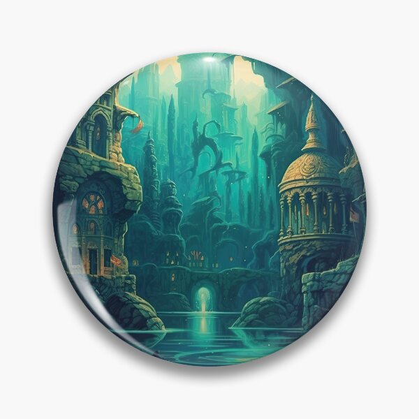 Item preview, Mysterious underwater city designed and sold by abmkf.