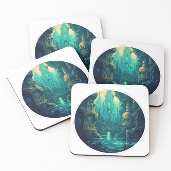 Item preview, Mysterious underwater city designed and sold by abmkf.