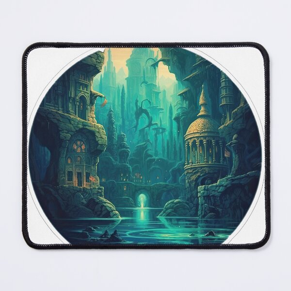 Item preview, Mysterious underwater city designed and sold by abmkf.